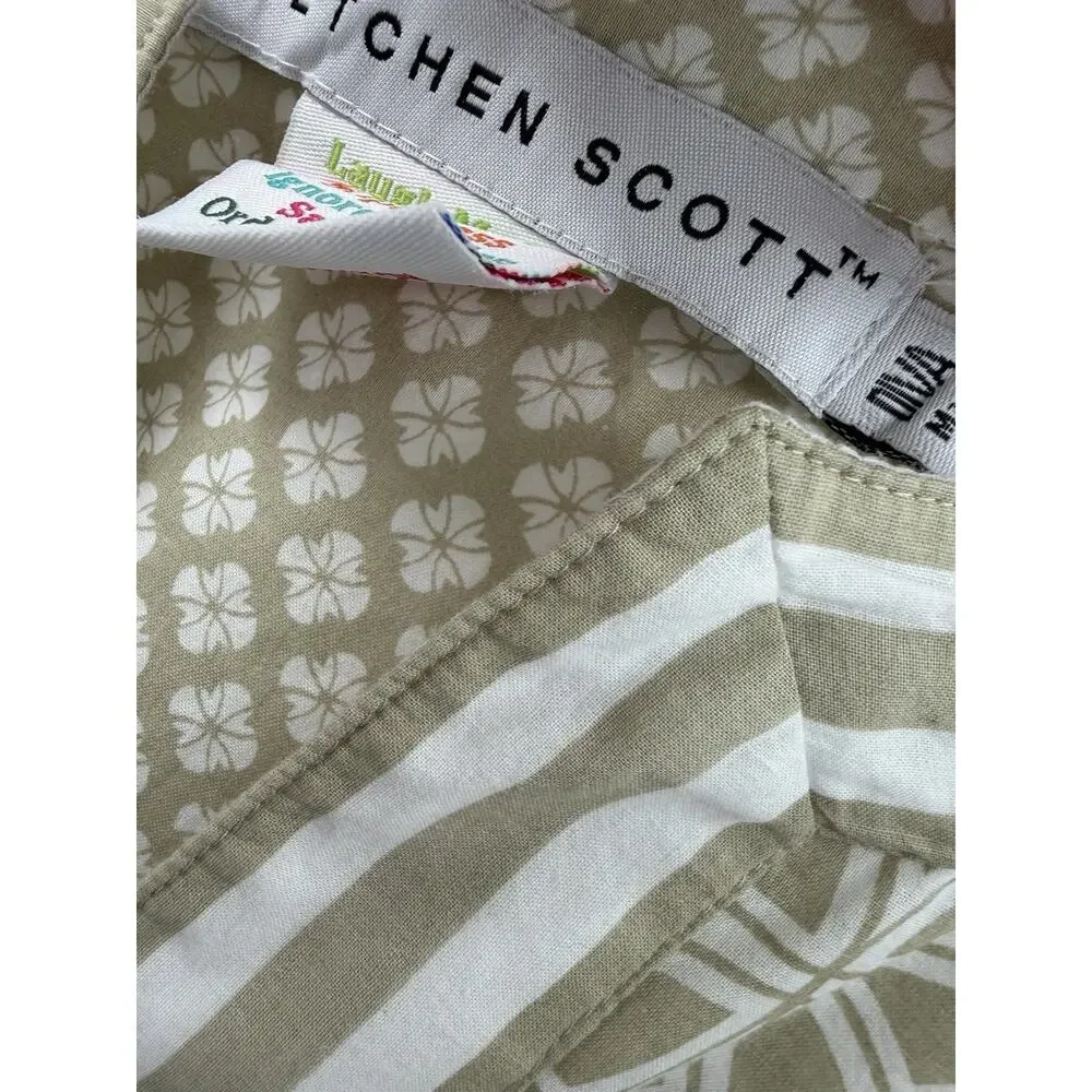 Gretchen Scott Women's Abstract Multicolor Classic 3/4 Sleeve Tunic Top Diva 18 - Picture 3 of 9